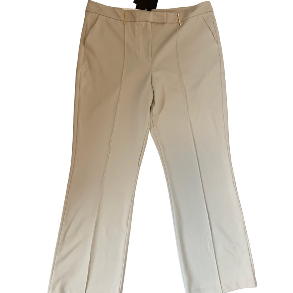 *  NWT  ANDREW MARC   OFFICE/CAREER/PROFESSIONAL  Bone Trouser  Size: 12